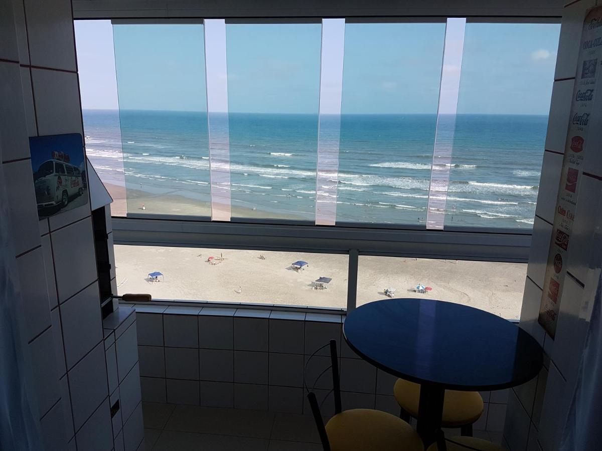 Pedacinho do céu - Frente ao Mar +Varanda Gourmet Praia Grande (Santos) Exterior foto