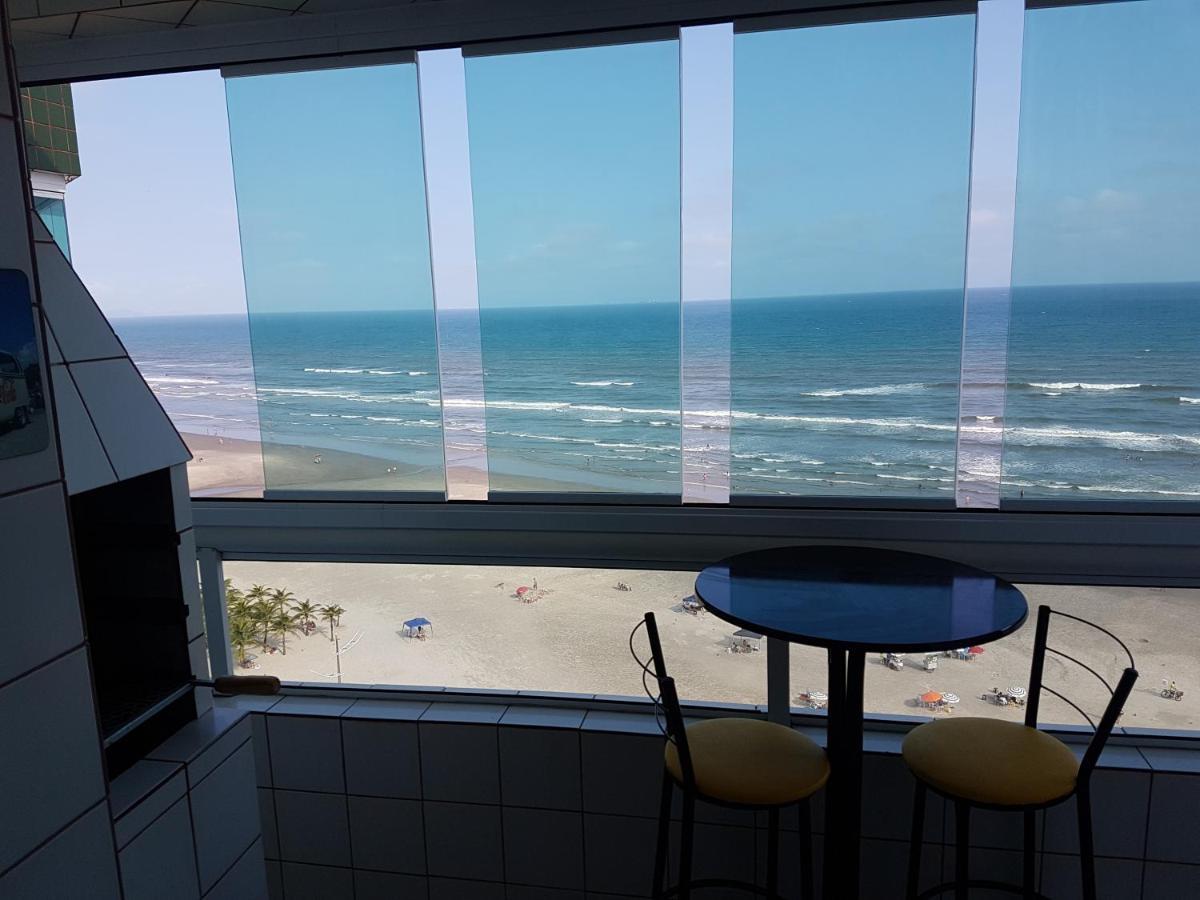 Pedacinho do céu - Frente ao Mar +Varanda Gourmet Praia Grande (Santos) Exterior foto